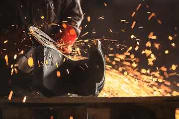 Image showing Industrial Worker at the factory