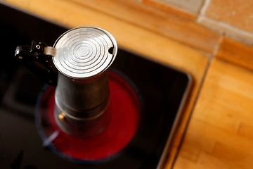 Image showing Old fashioned coffee maker