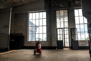 Image showing Dark and abandoned place