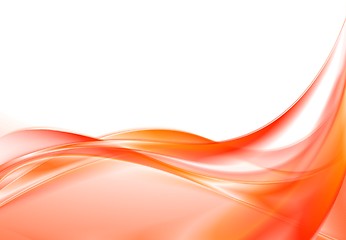 Image showing Abstract bright wavy background