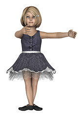 Image showing Little Ballerina