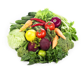 Image showing fresh vegetables