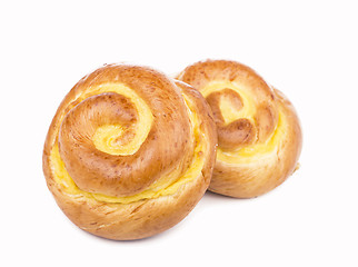 Image showing Three buns