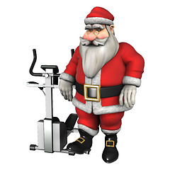 Image showing Santa Fitness
