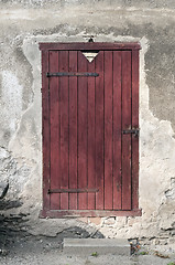Image showing Old door.