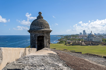 Image showing Castillo de San Cristobal.