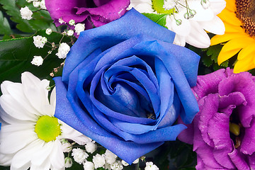 Image showing Floral arrangement closeup