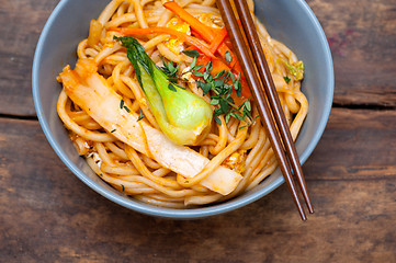 Image showing hand pulled ramen noodles