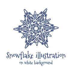 Image showing Snowflake icon