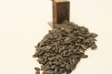 Image showing sunflower seeds