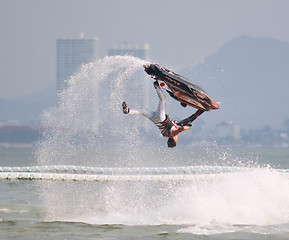 Image showing Jet Ski World Cup 2014 in Thailand