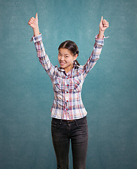 Image showing Asian Girl With Well Done