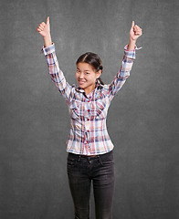 Image showing Asian Girl With Well Done