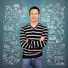 Image showing Young man life concept
