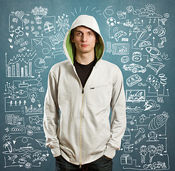 Image showing Young man life concept