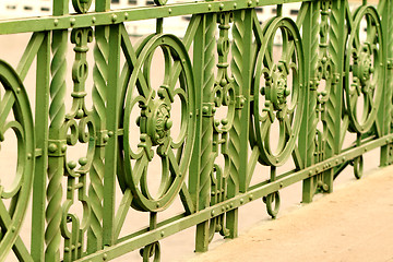 Image showing Historic bridge in Budapest