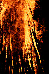 Image showing Fire background