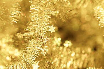 Image showing Tinsel - Christmas decoration.