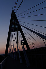 Image showing Megyeri bridge - Hungary