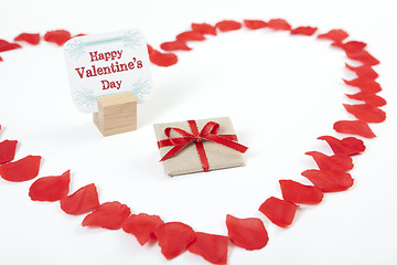 Image showing valentines heart gift