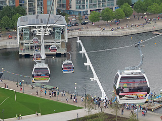 Image showing London Cable Cars