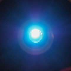 Image showing Blue led light