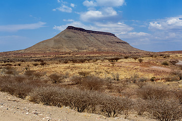 Image showing panorama of fantrastic Namibia landscape