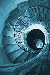 Image showing Spiral staircase

