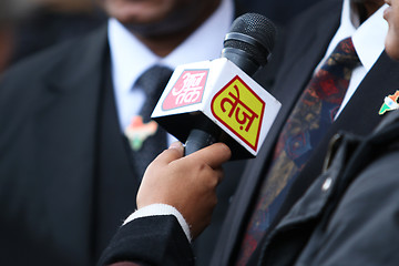 Image showing Foreign Reporter