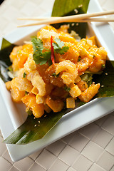 Image showing Thai Shrimp Plate