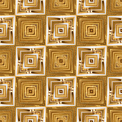 Image showing Golden Seamles Tiles