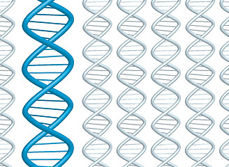 Image showing dna strands