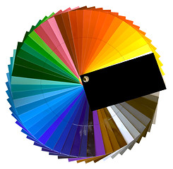 Image showing Color Swatch Cutout
