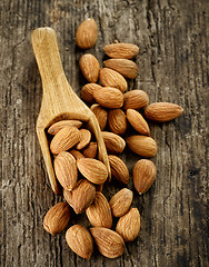 Image showing almond nuts