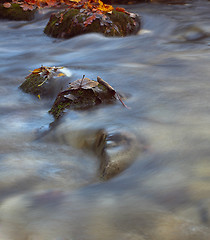 Image showing Rocks in a stream