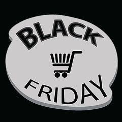 Image showing black friday icon