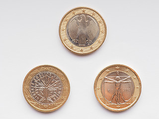 Image showing One Euro coin