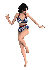 Image showing Pinup Girl