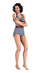 Image showing Pinup Girl