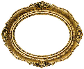 Image showing Golden Picture Frame