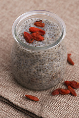 Image showing Chia seed pudding