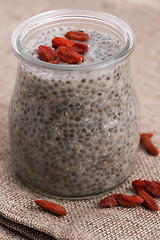 Image showing Chia seed pudding