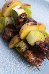 Image showing Grilled kebab (shashlik)