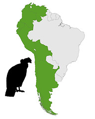 Image showing Andean Condor distribution