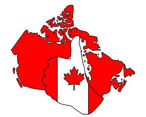 Image showing Canadia hand signal