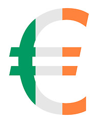 Image showing Irish Euro