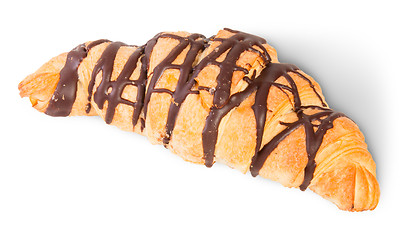 Image showing Croissant With Chocolate