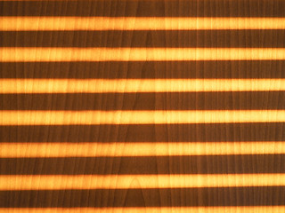 Image showing Sunlight through shutter