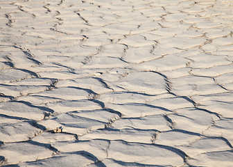 Image showing Salt desert background