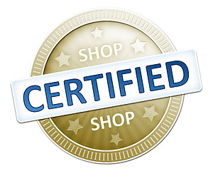 Image showing shop certified